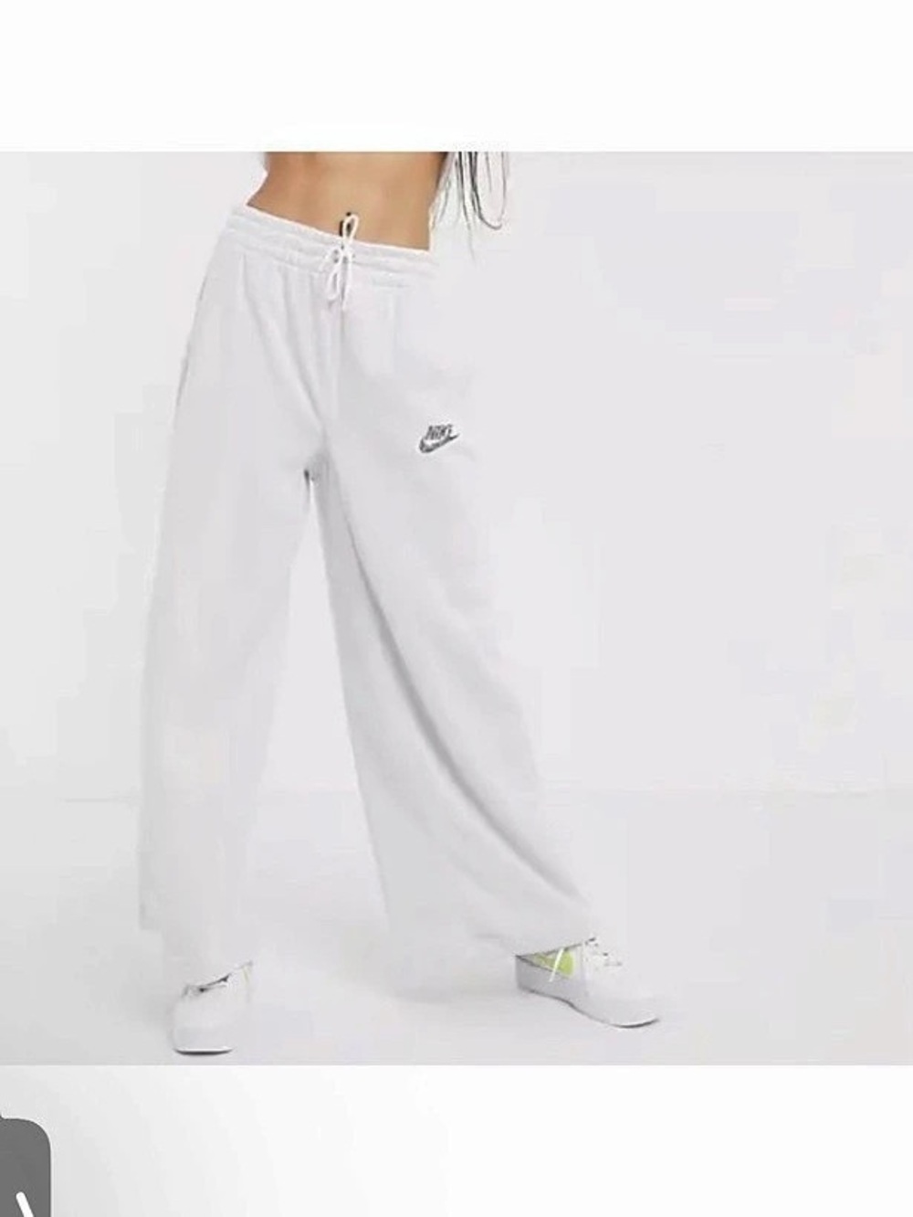Nike Sportswear Fleece High-Waisted Wide-Leg Sweatpants Wide-Leg Pants